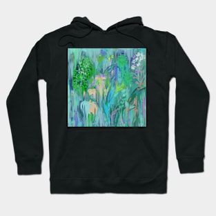 Abstract Floral collection Hoodie